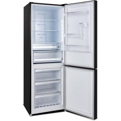 Robin Ψυγειοκαταψύκτης 322lt Total NoFrost Υ185.5xΠ59.5xΒ63.5εκ. Μαύρος RB-484 DIN